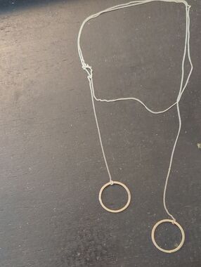 Delicate Sterling Silver Wrap Necklace